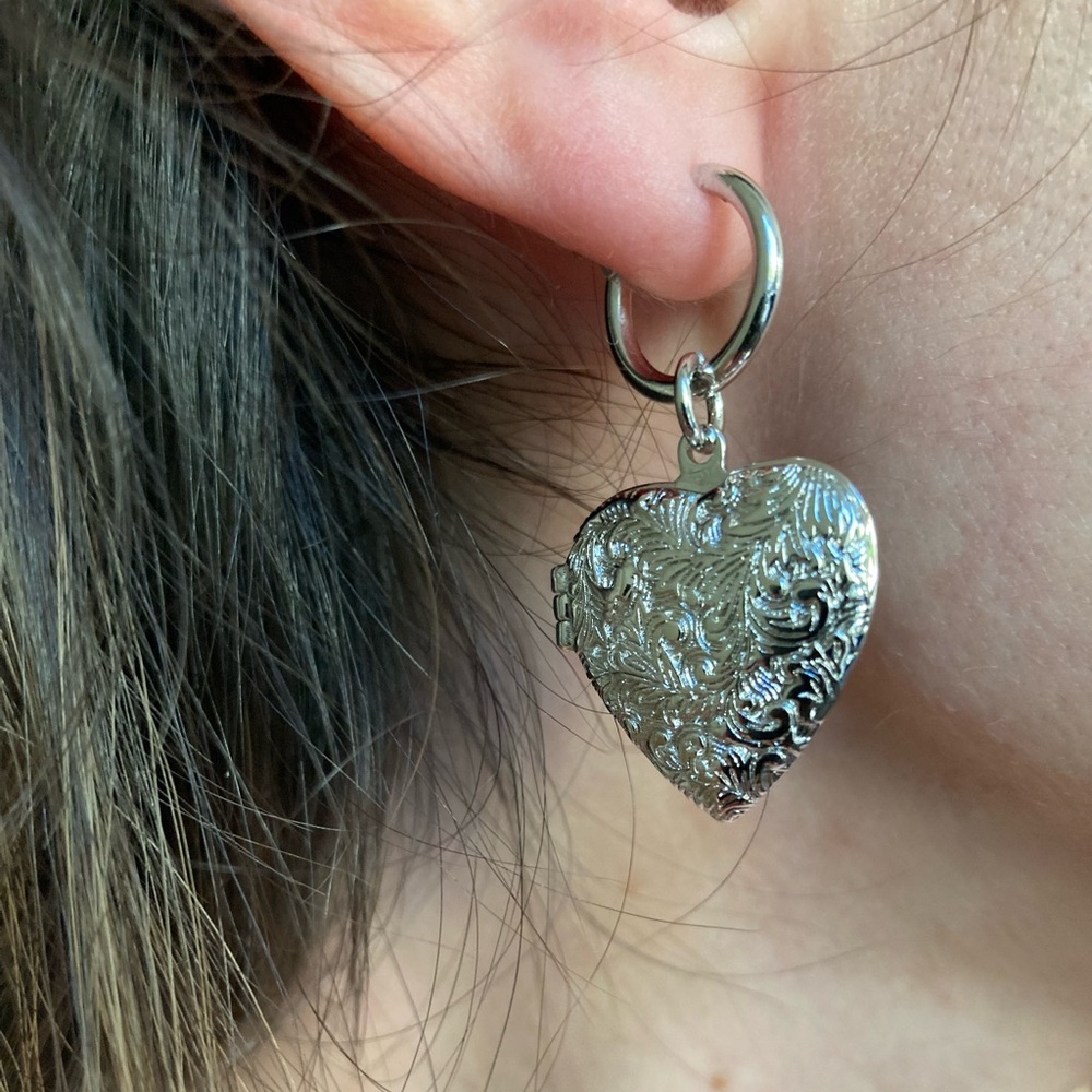New Vanessa Mooney the beloved earrings silver - Picture 9 of 11